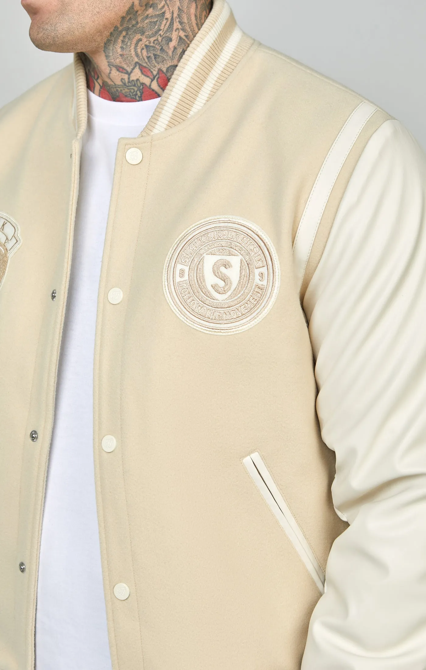 Varsity Jacket sold by Siksilk product image thumbnail 4