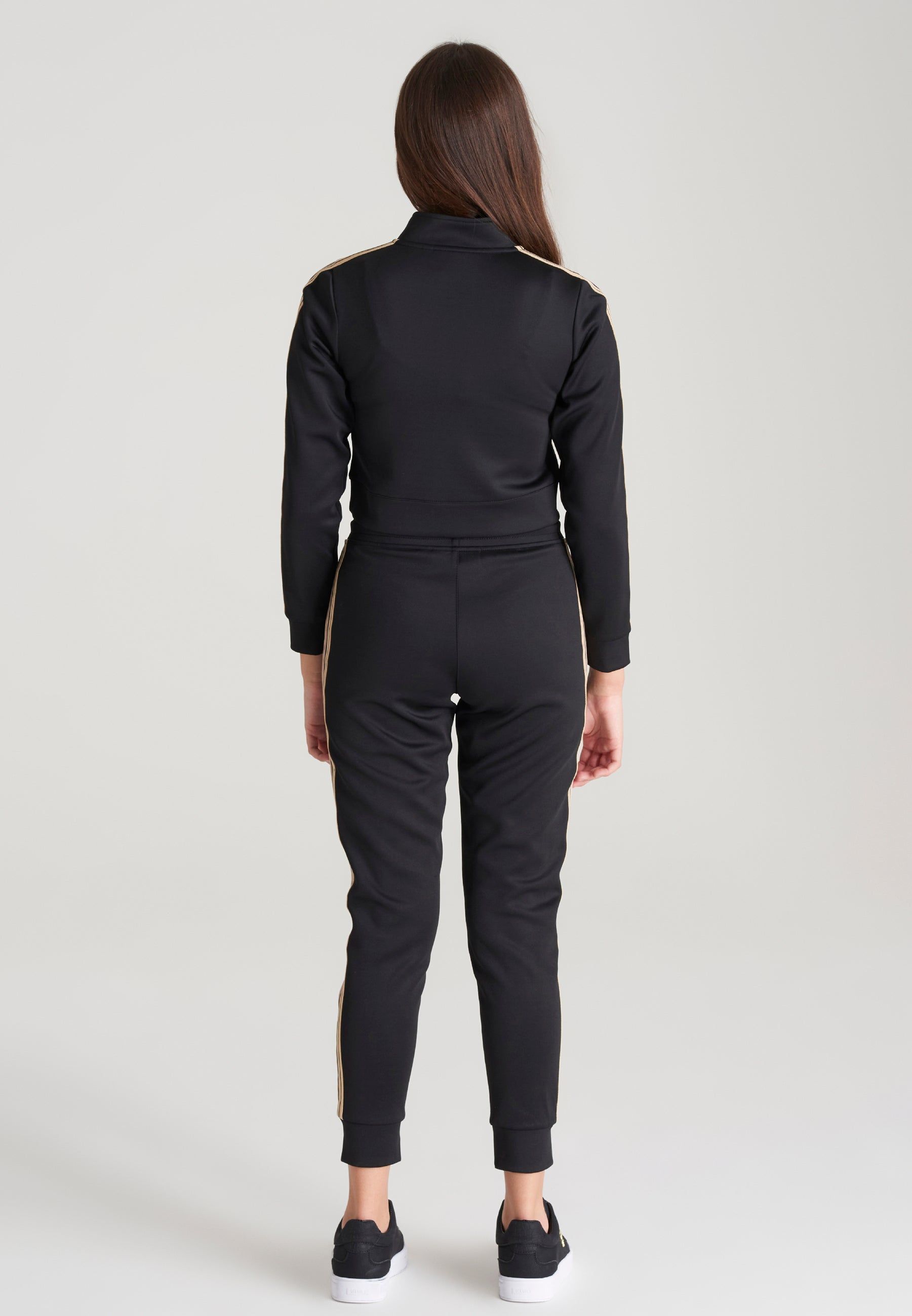 Girls Black Taped Track Pant sold by Siksilk product image thumbnail 8