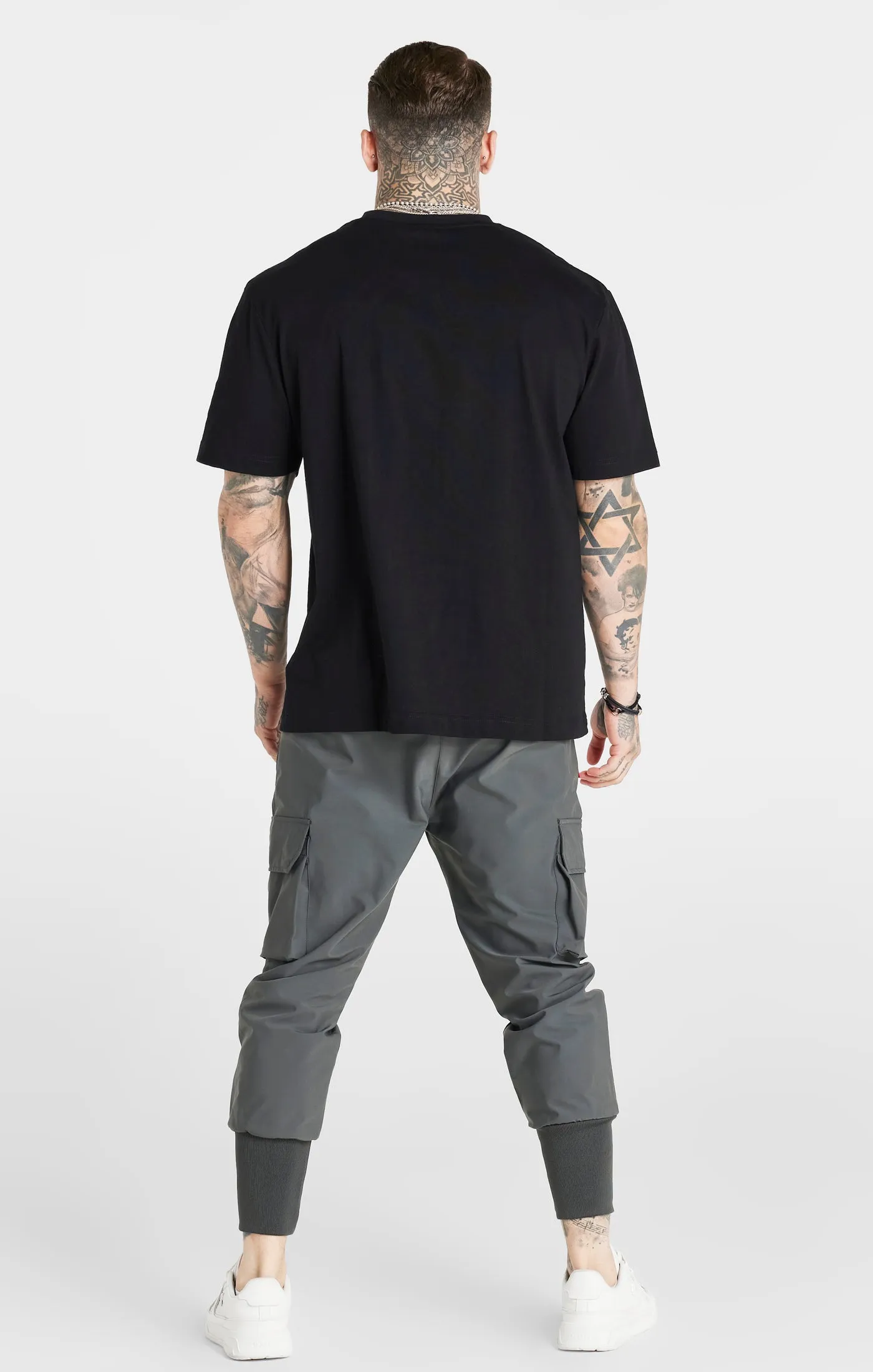 Dark Grey Tech Cargo Pant sold by Siksilk product image thumbnail 5