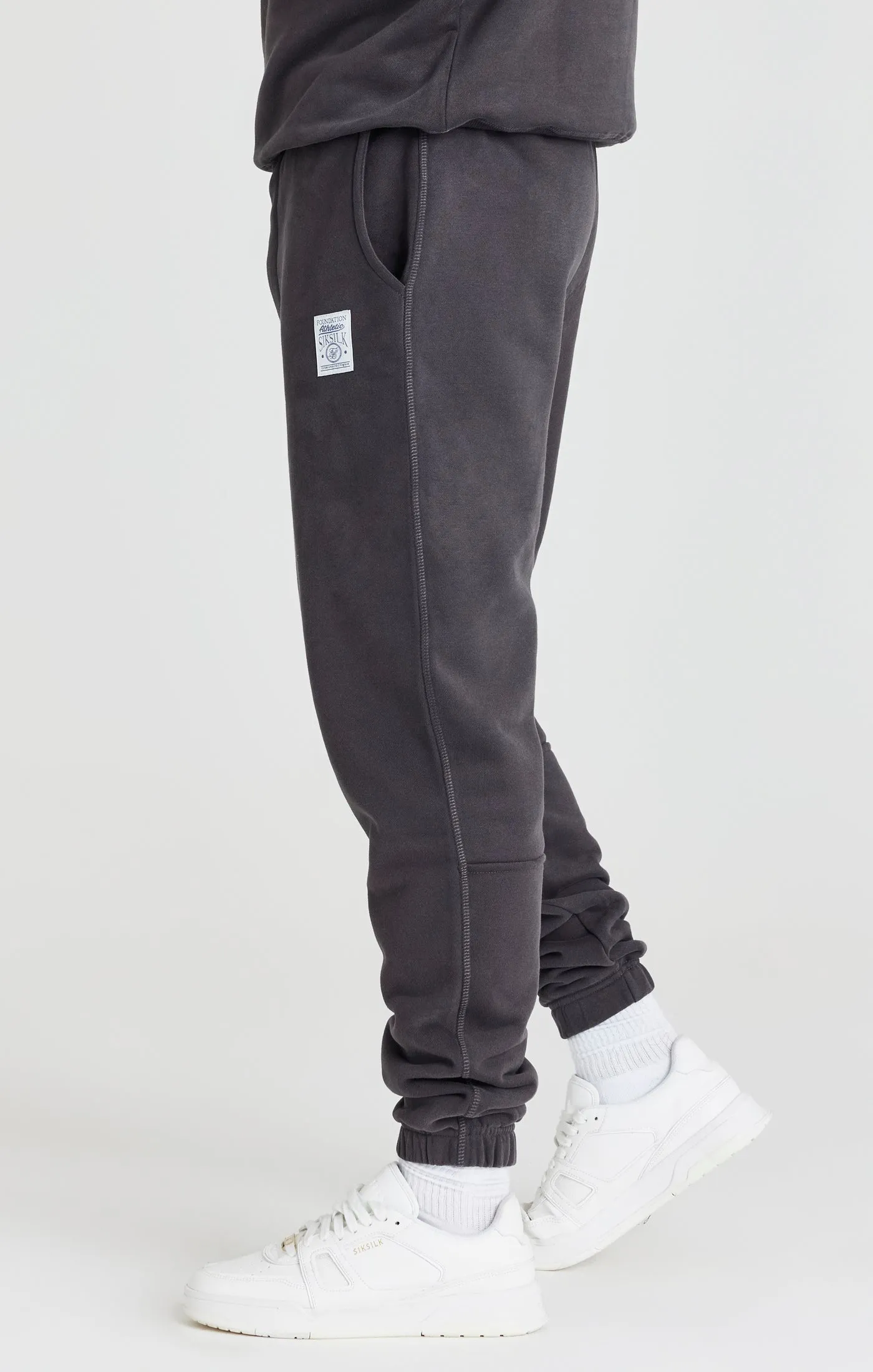 Black Relaxed Jogger sold by Siksilk product image thumbnail 2