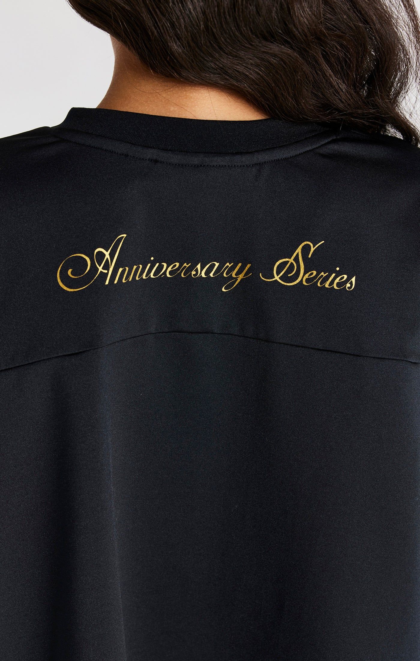 Black Crop Retro Football Jersey sold by Siksilk product image thumbnail 9