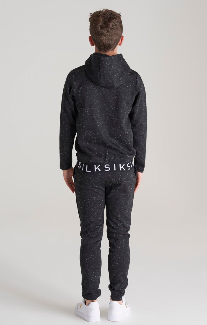 Boys Black Neps Zip Thru Hoodie sold by Siksilk product image thumbnail 6