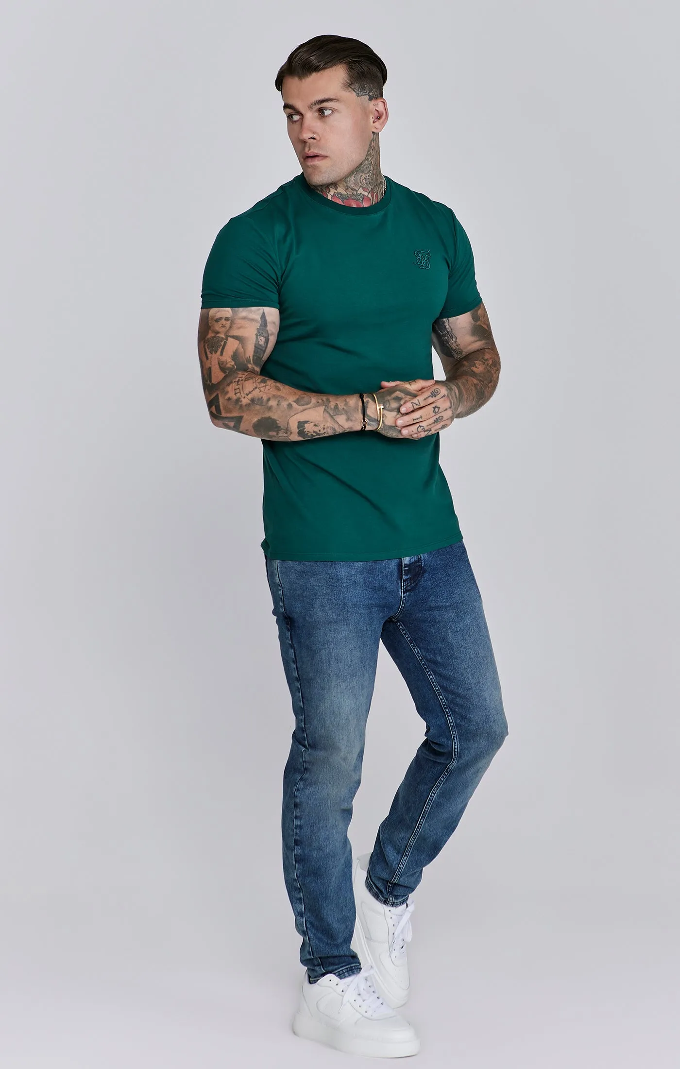 Muscle Fit T-Shirt sold by Siksilk product image thumbnail 4