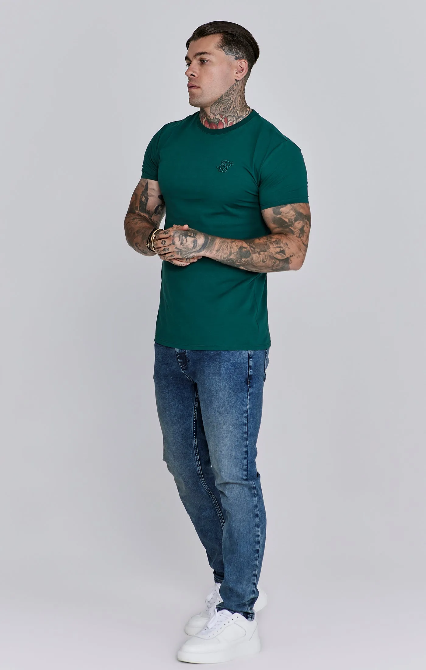 Muscle Fit T-Shirt sold by Siksilk product image thumbnail 2