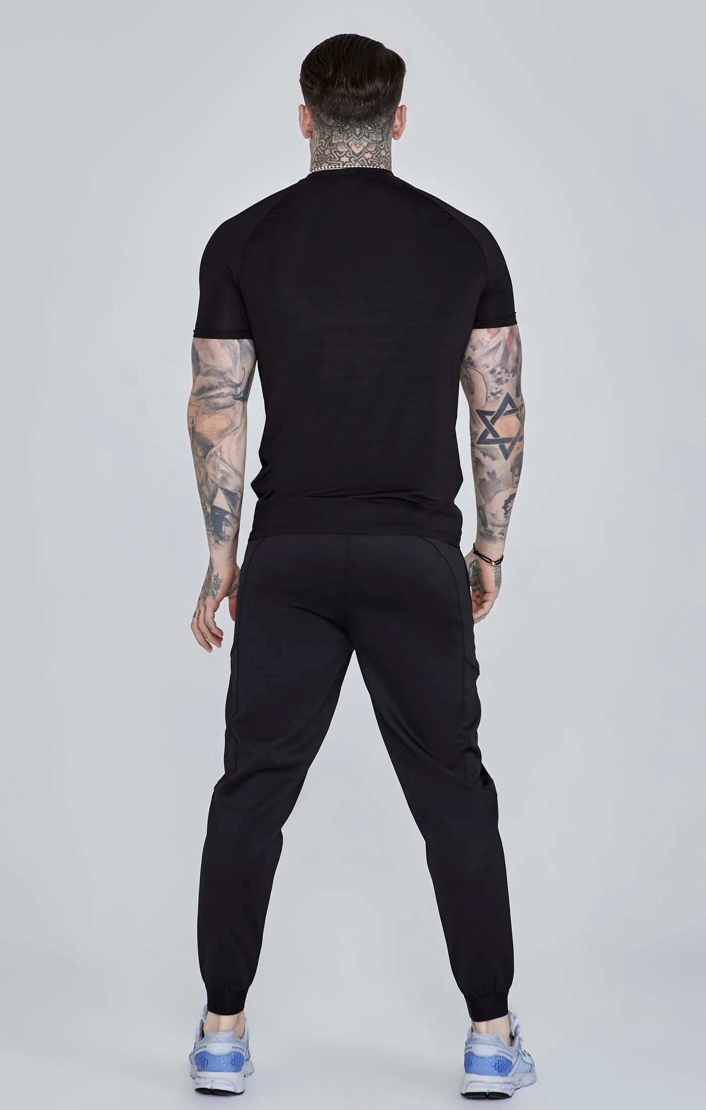 Black Joggers sold by Siksilk product image thumbnail 5