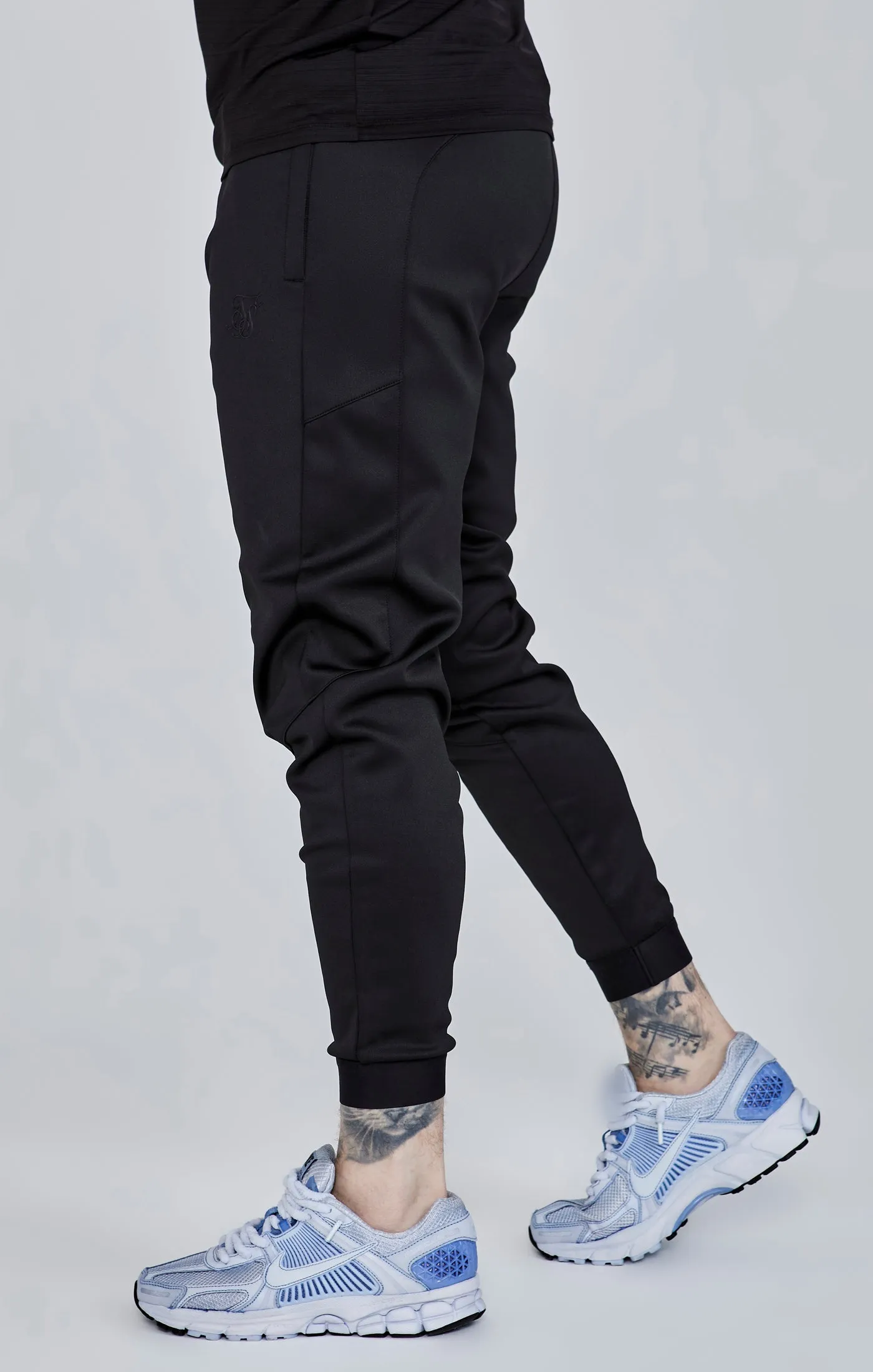 Black Joggers sold by Siksilk product image thumbnail 3