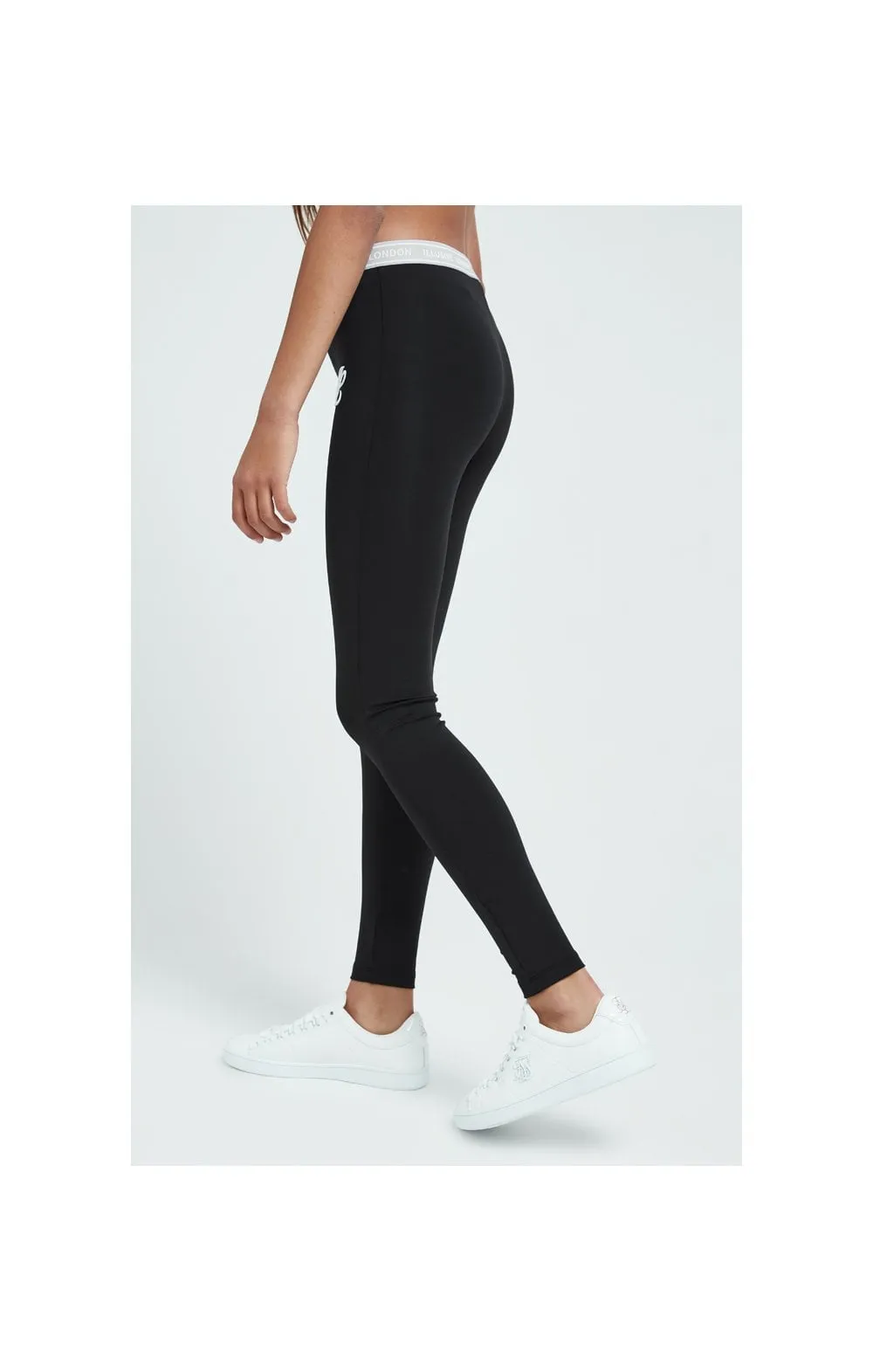 Illusive London Tape Leggings - Black sold by Siksilk product image thumbnail 4