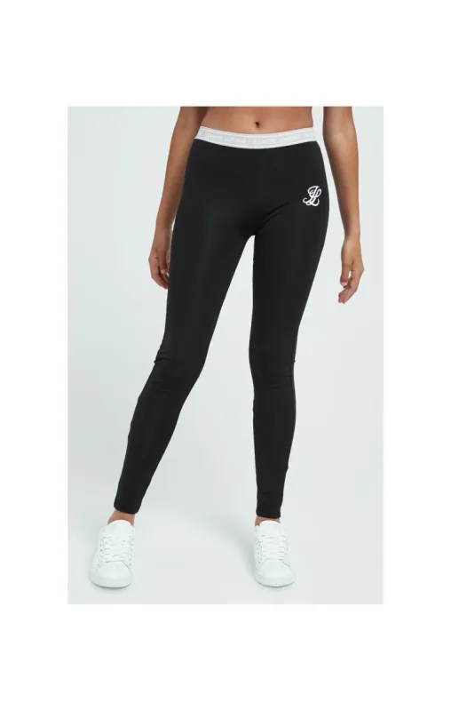 Illusive London Tape Leggings - Black sold by Siksilk