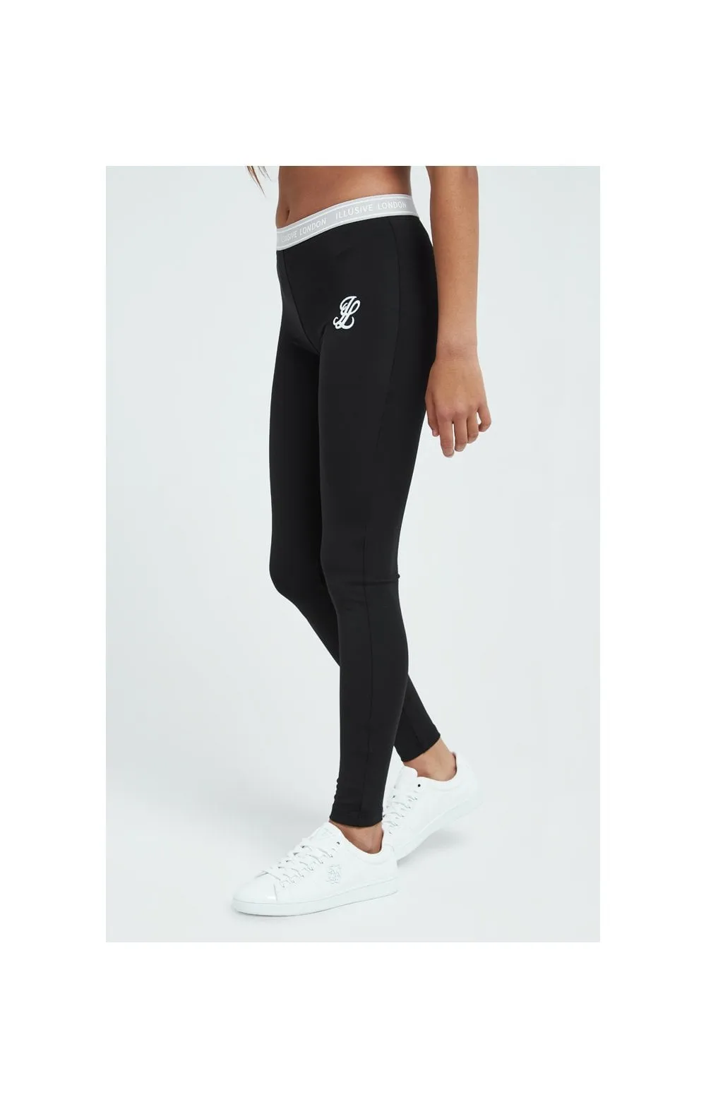 Illusive London Tape Leggings - Black sold by Siksilk product image thumbnail 2