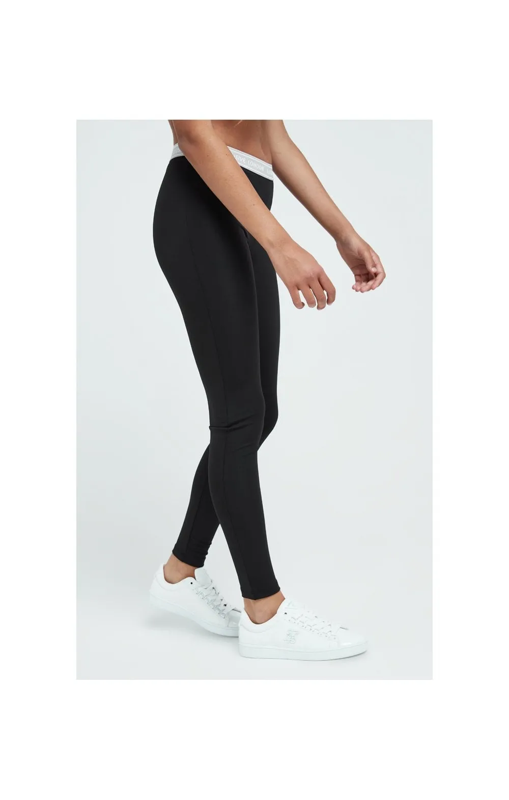 Illusive London Tape Leggings - Black sold by Siksilk product image thumbnail 3