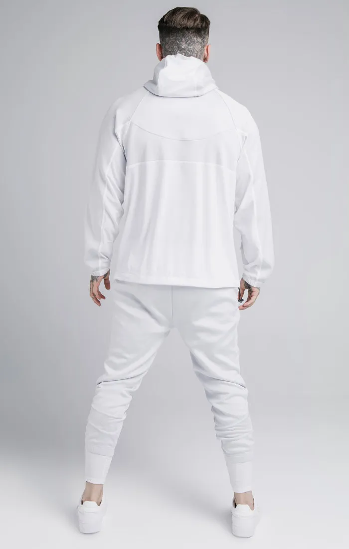 SikSilk Tranquil Quarter Zip Vent Hoodie - Light Blue & White sold by Siksilk product image thumbnail 5