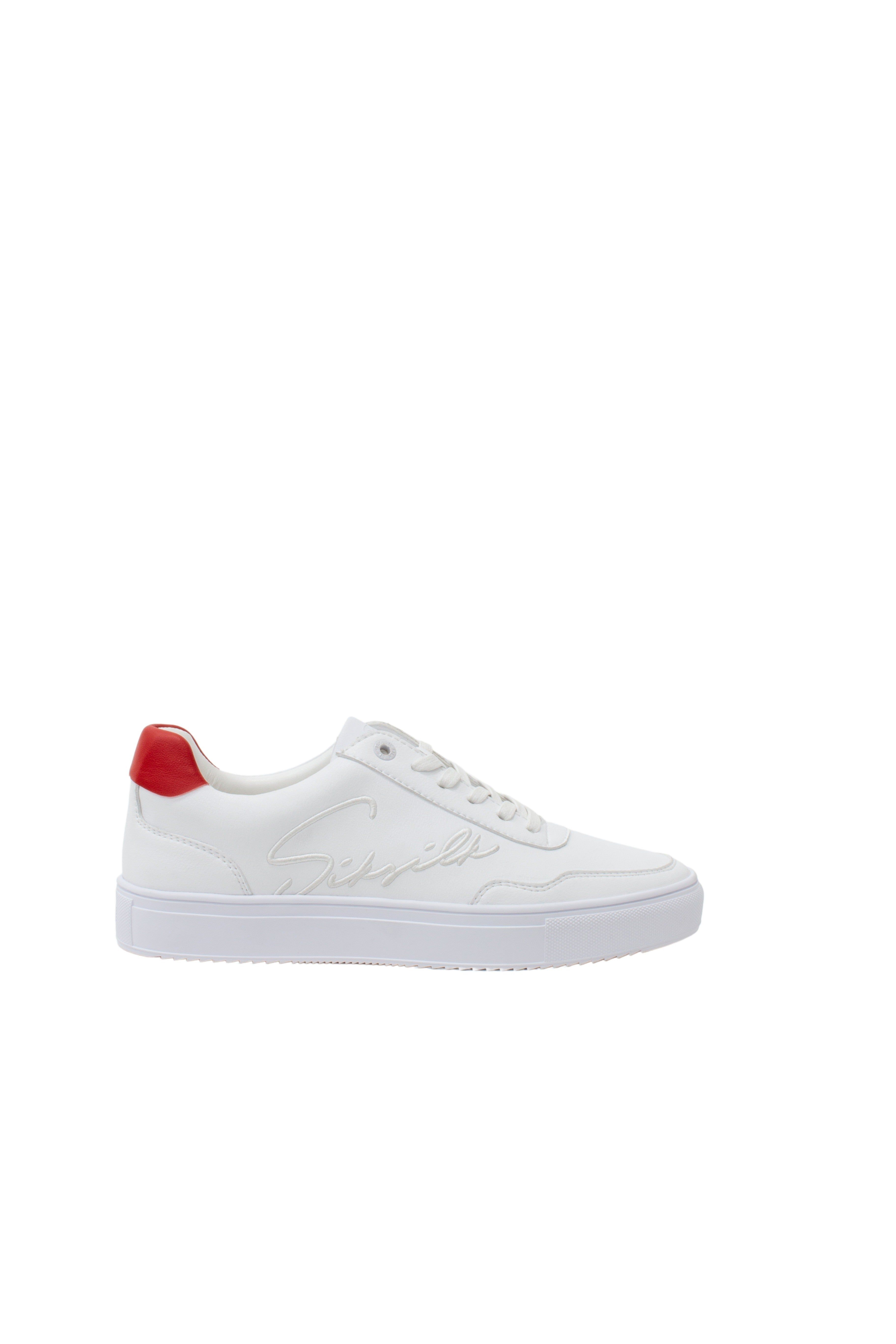 White Low-Top Trainer sold by Siksilk