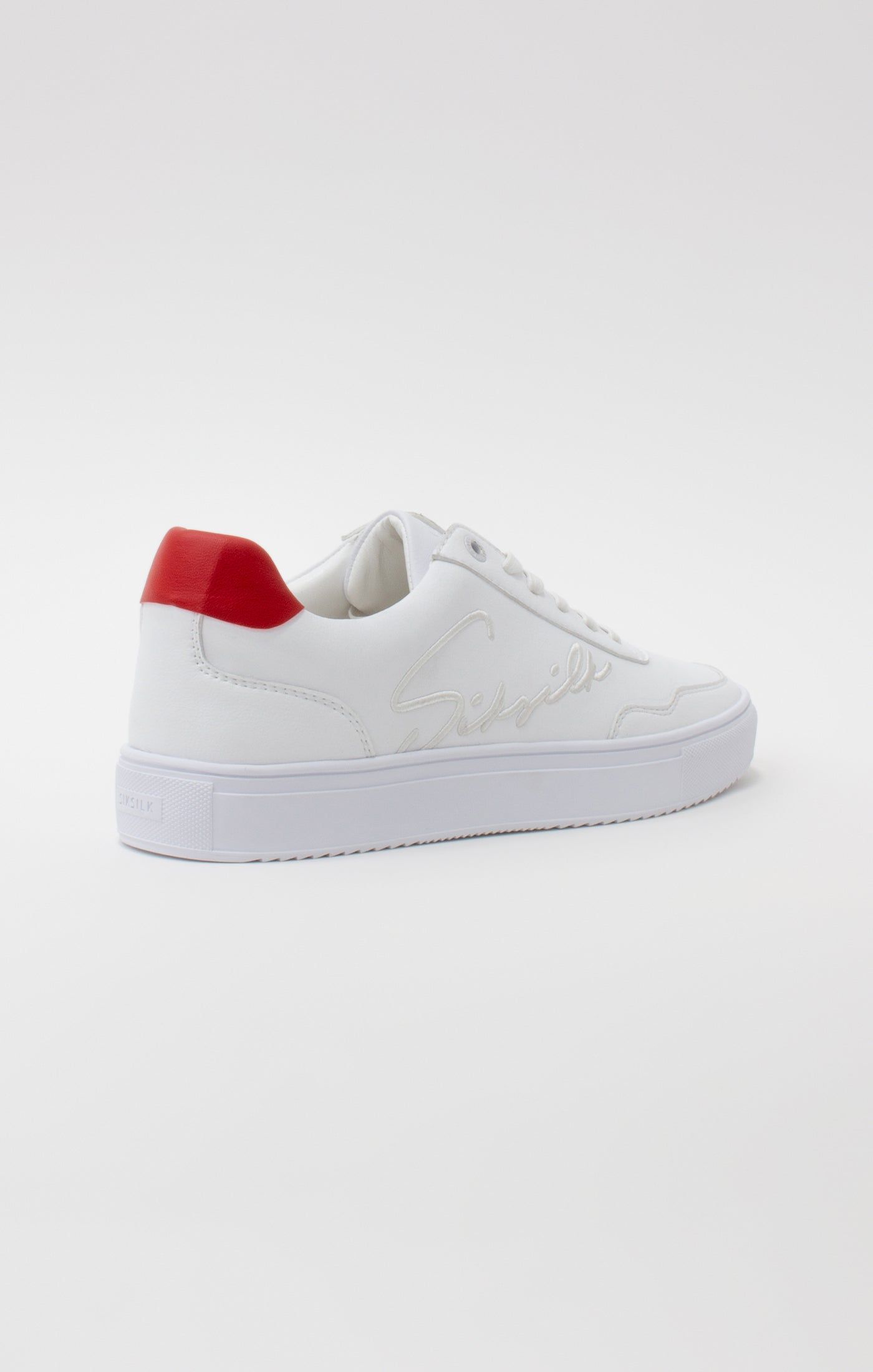 White Low-Top Trainer sold by Siksilk product image thumbnail 3