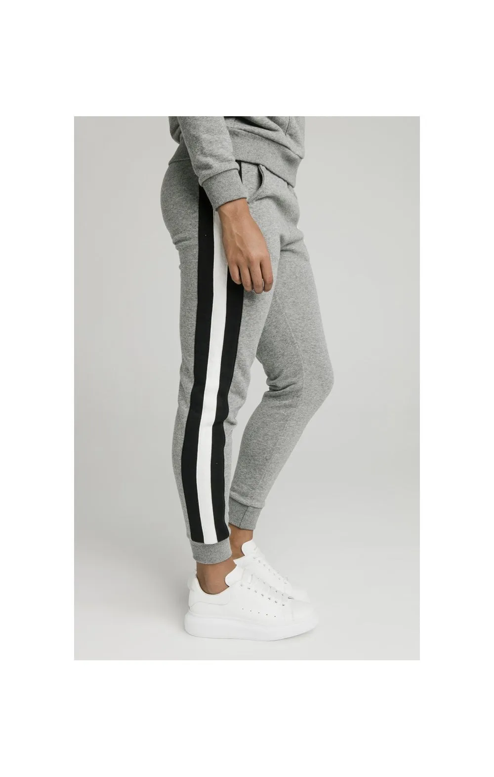 SikSilk Luxe Track Pants - Grey Marl sold by Siksilk product image thumbnail 3