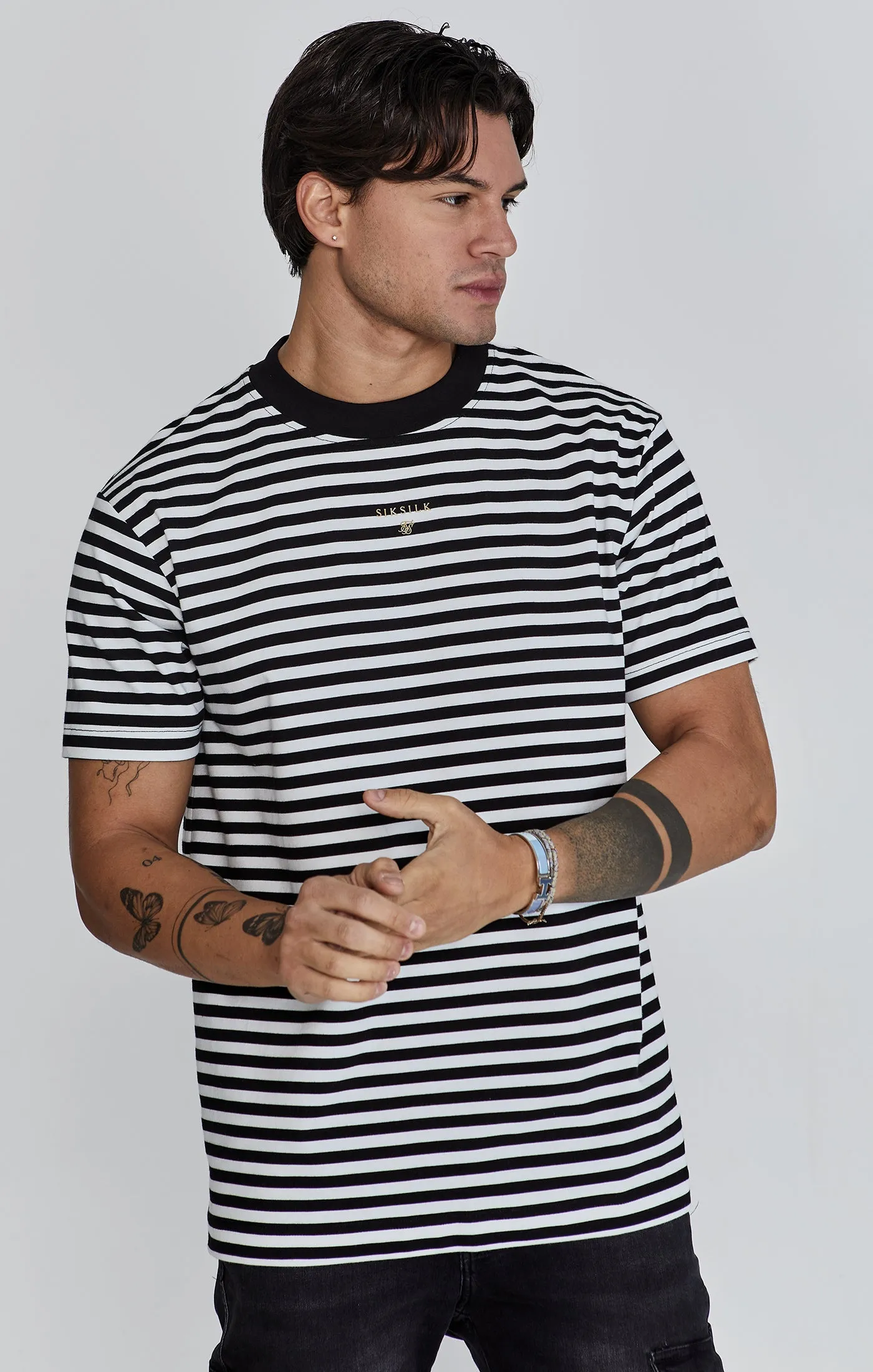 Striped T-Shirt sold by Siksilk