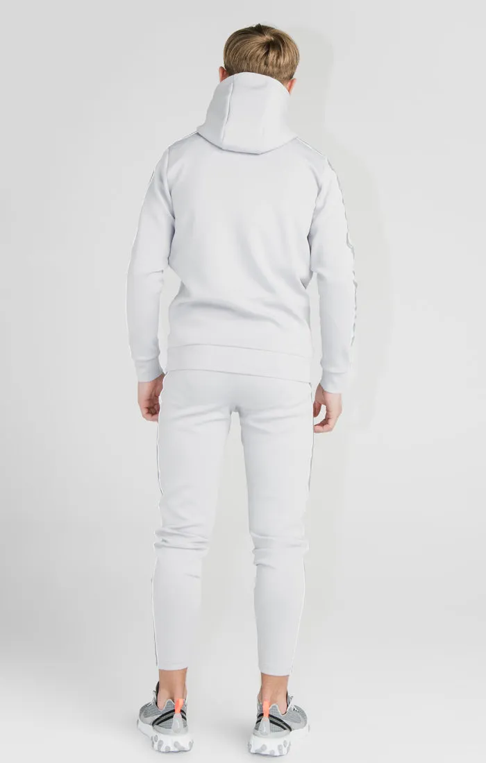 Illusive London Zip Through Reflect Hoodie - Grey sold by Siksilk product image thumbnail 5