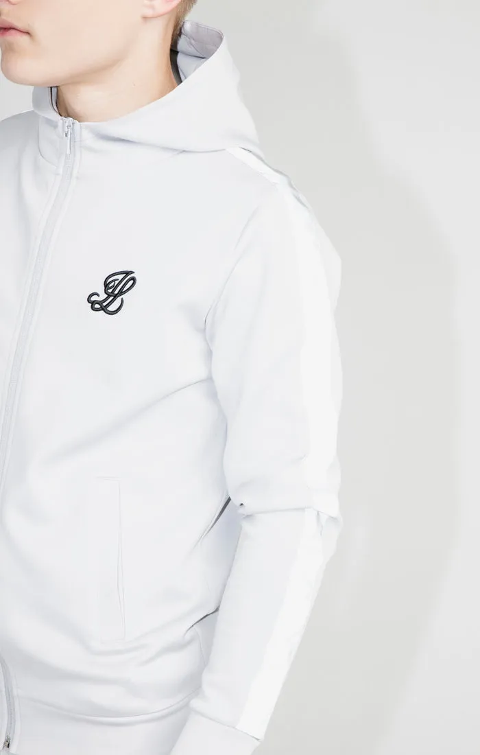 Illusive London Zip Through Reflect Hoodie - Grey sold by Siksilk product image thumbnail 2