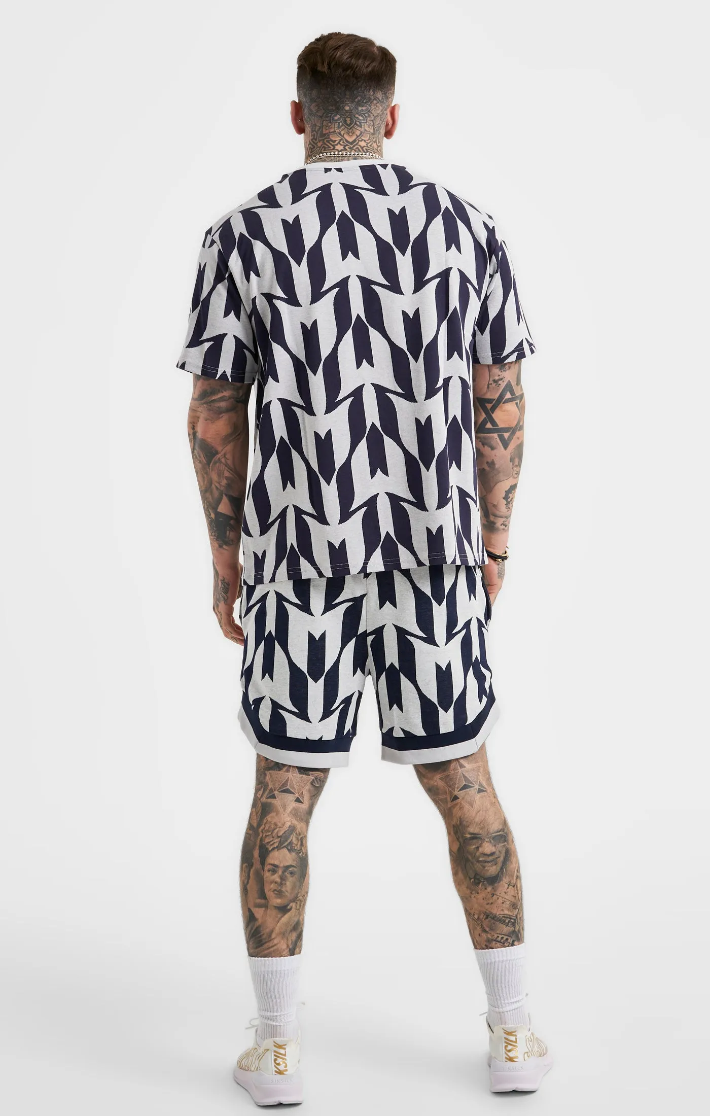 Messi x SikSilk Navy T-Shirt sold by Siksilk product image thumbnail 5