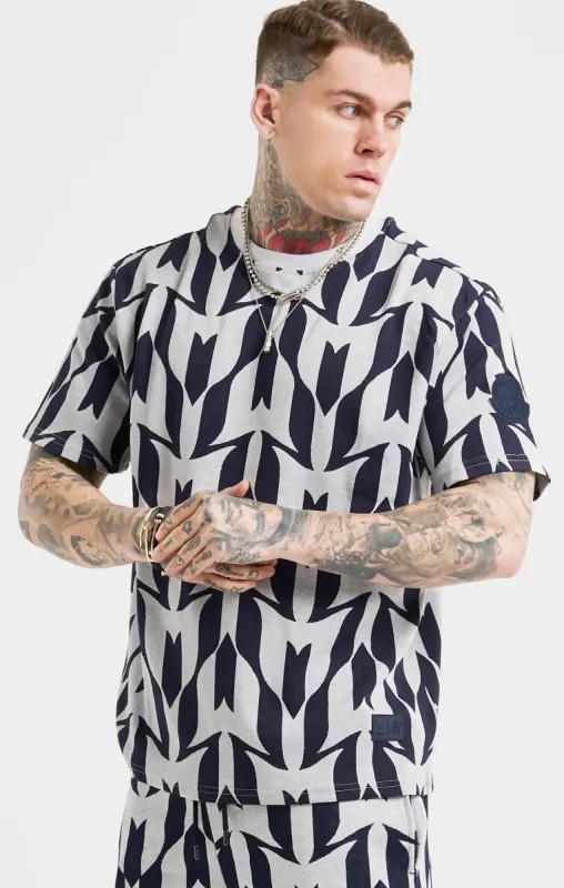 Messi x SikSilk Navy T-Shirt sold by Siksilk