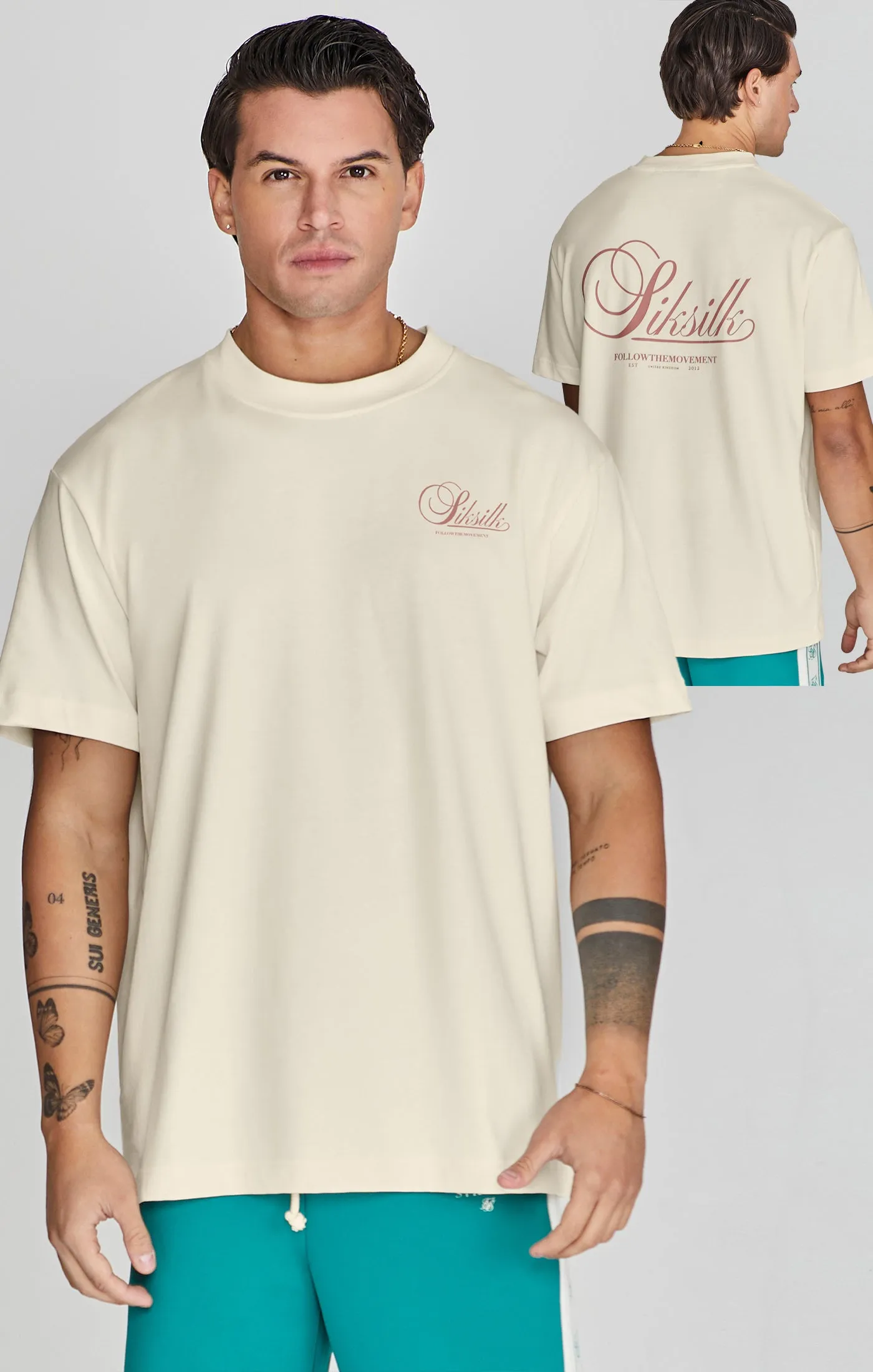 Ecru Graphic T-Shirt sold by Siksilk