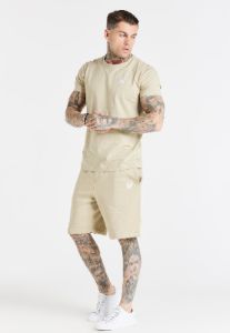 Beige Essential Jersey Short sold by Siksilk