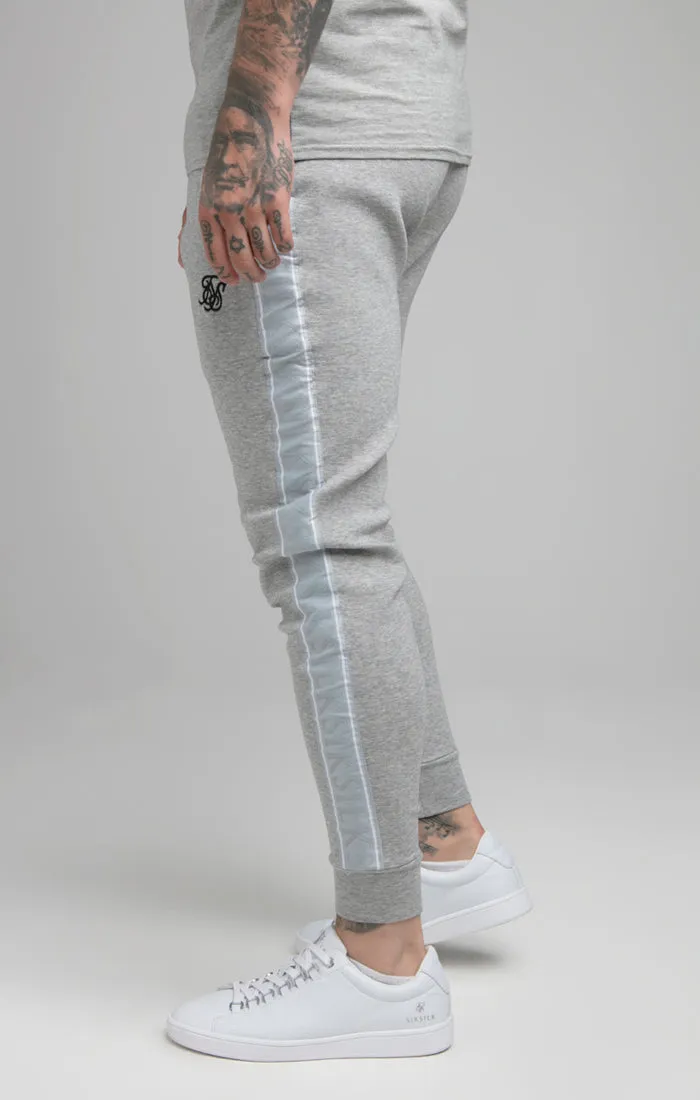 Grey Tape Fitted Jogger sold by Siksilk product image thumbnail 2