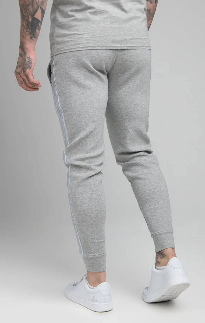 Grey Tape Fitted Jogger sold by Siksilk product image thumbnail 3