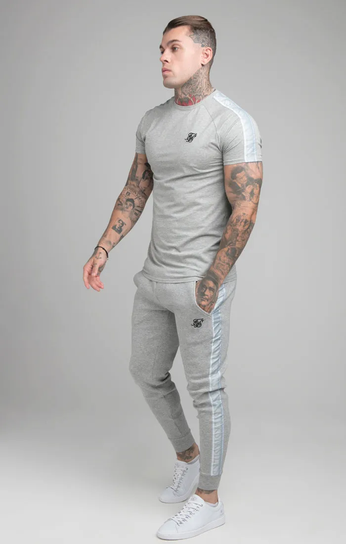 Grey Tape Fitted Jogger sold by Siksilk product image thumbnail 4