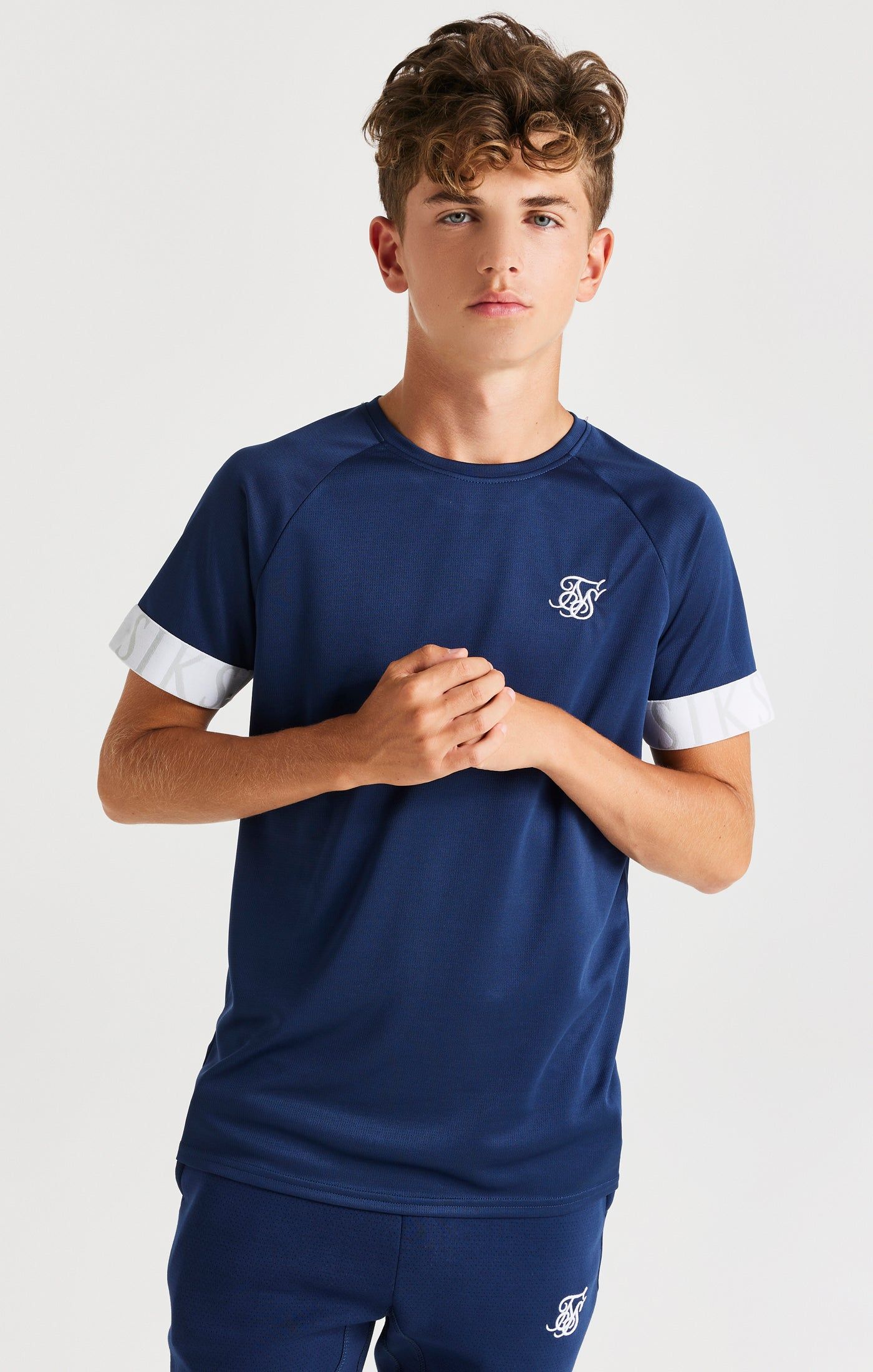 SikSilk Dynamic Tech Tee - Navy sold by Siksilk product image thumbnail 6
