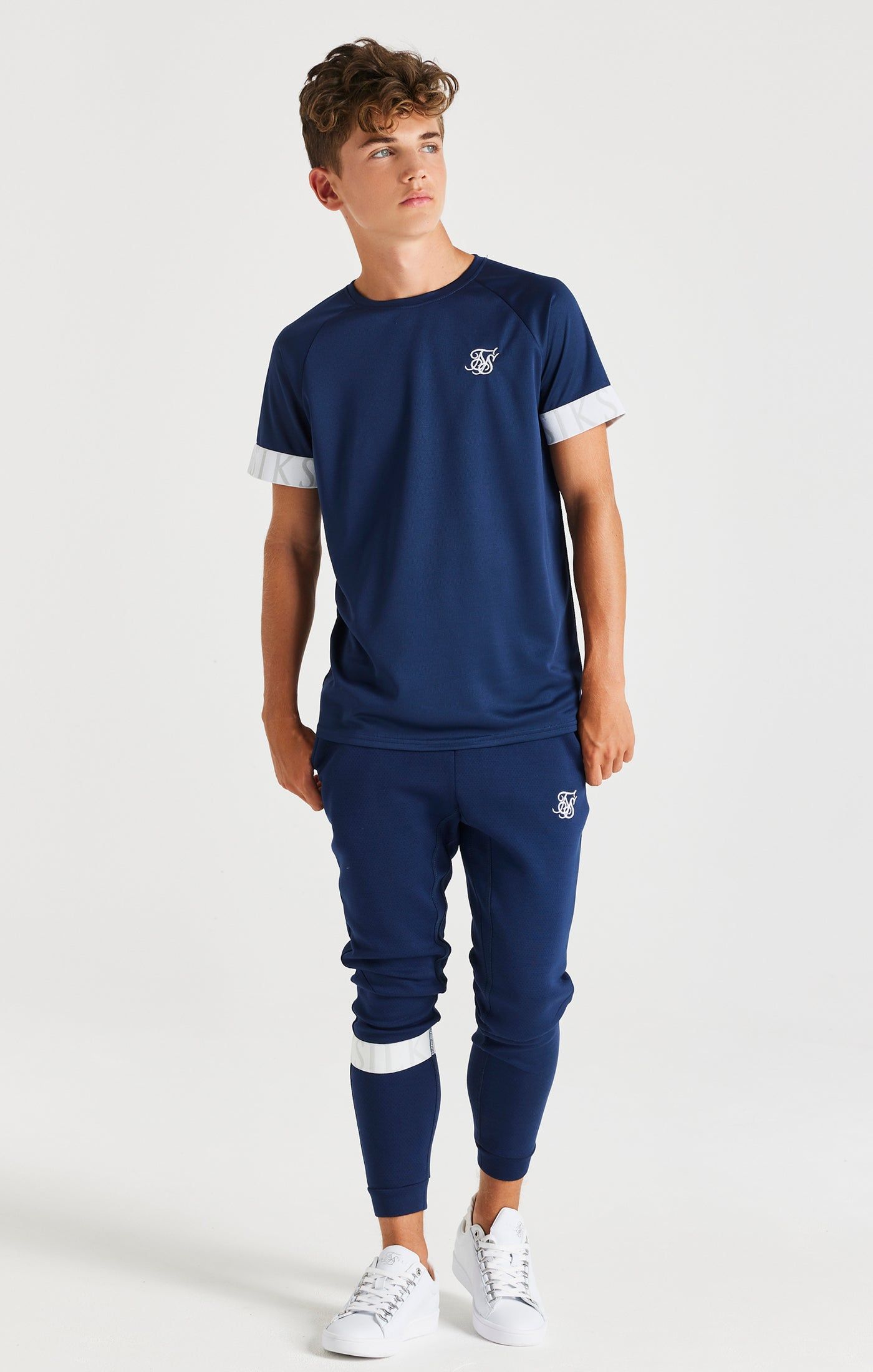 SikSilk Dynamic Tech Tee - Navy sold by Siksilk product image thumbnail 3