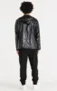 SikSilk Packaway Nylon Zip Through Jacket - Black sold by Siksilk
