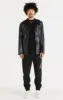 SikSilk Packaway Nylon Zip Through Jacket - Black sold by Siksilk