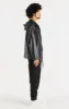 SikSilk Packaway Nylon Zip Through Jacket - Black sold by Siksilk