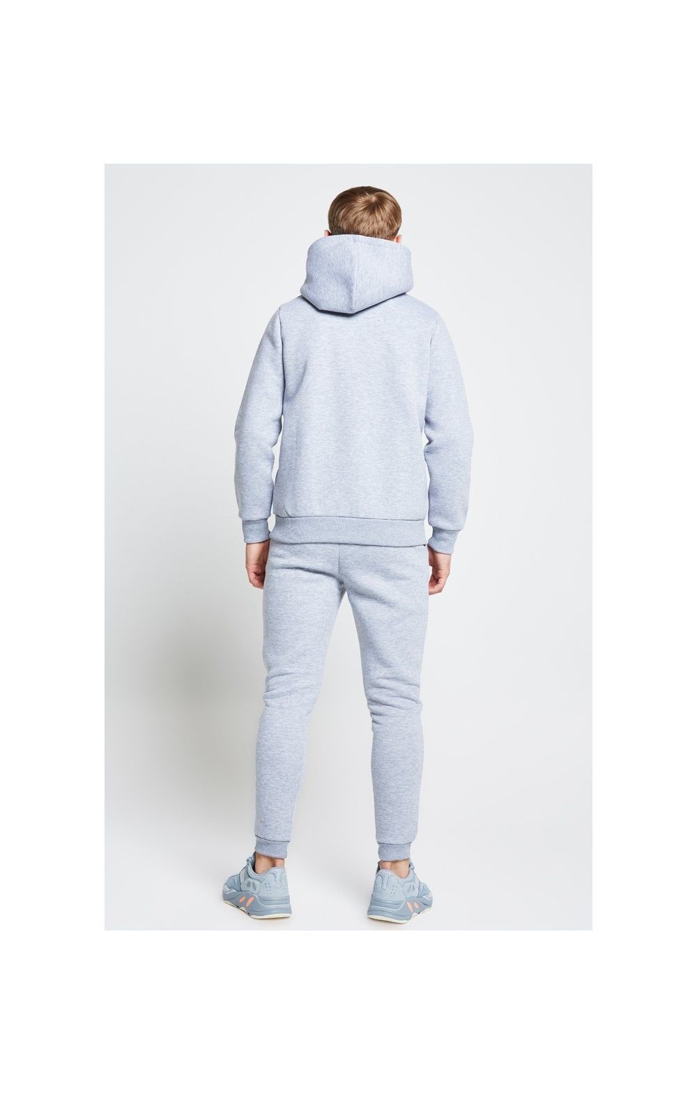 Boys Illusive Grey Marl Essentials Jogger sold by Siksilk product image thumbnail 6