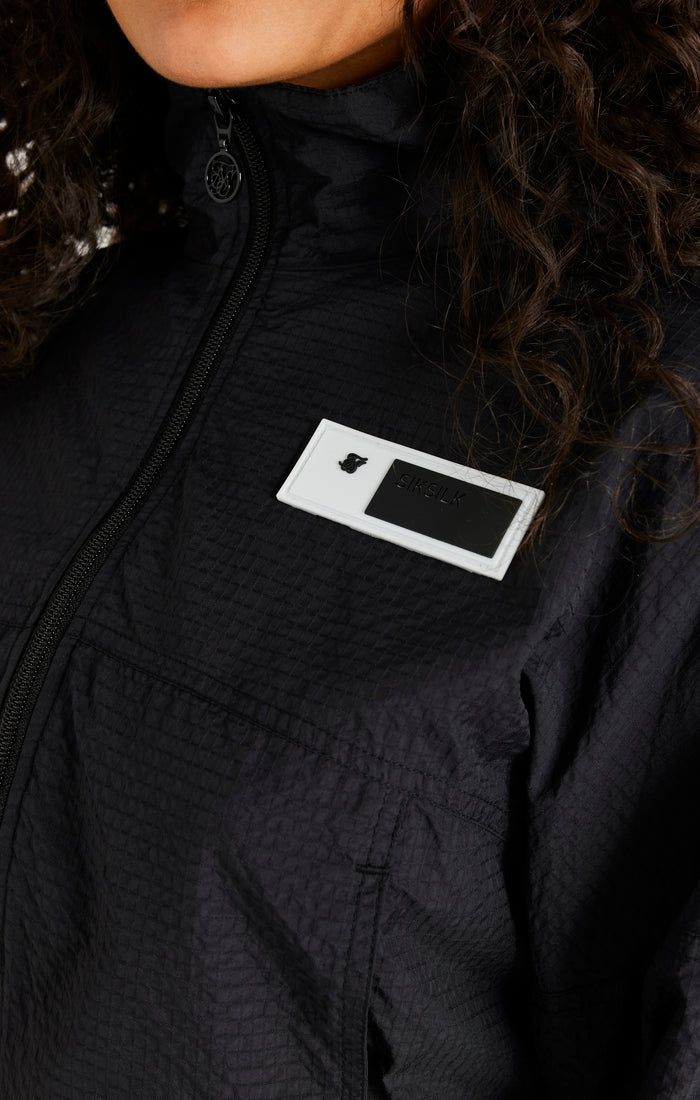 Black Cropped Ruched Jacket sold by Siksilk product image thumbnail 2