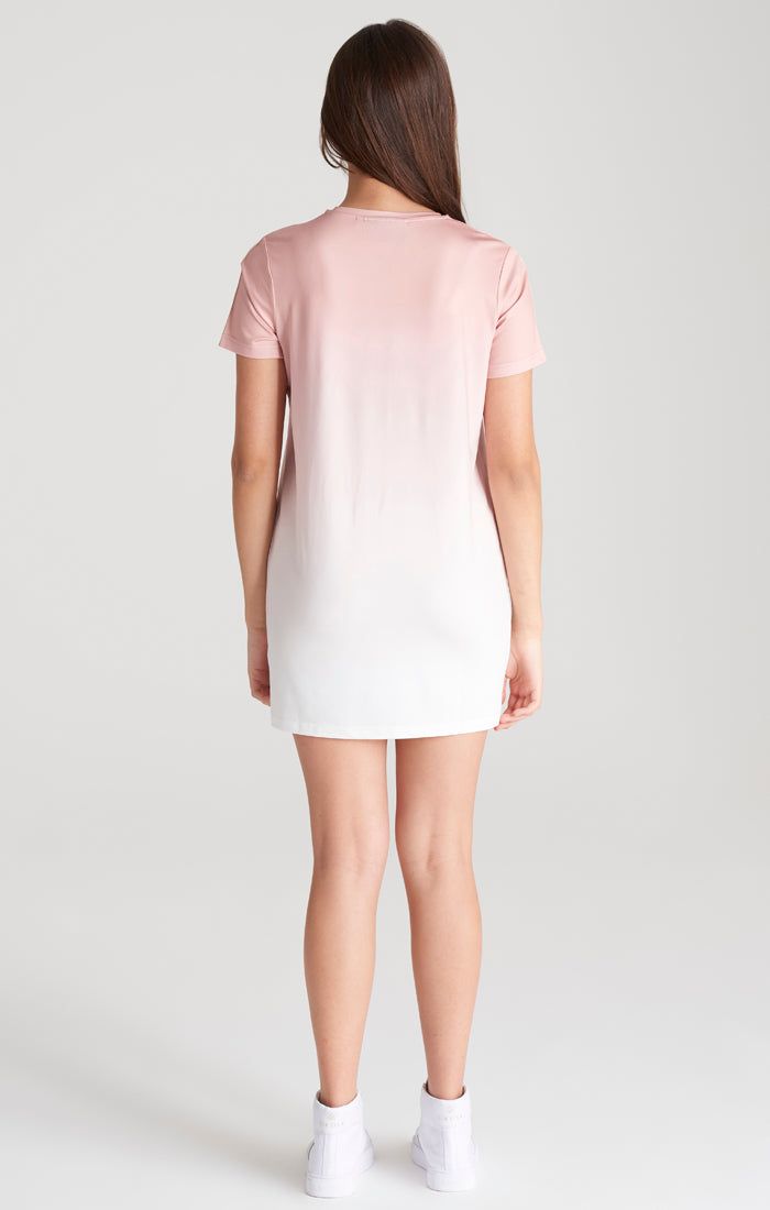 Girls Pink Fade T-Shirt Dress sold by Siksilk product image thumbnail 5