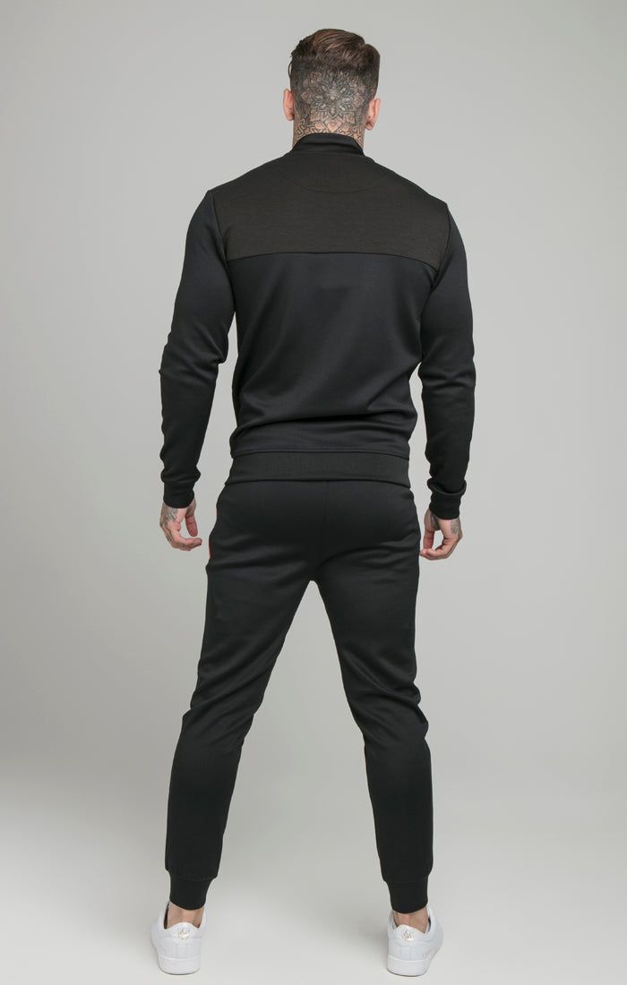 Black Track Bomber Jacket sold by Siksilk product image thumbnail 4