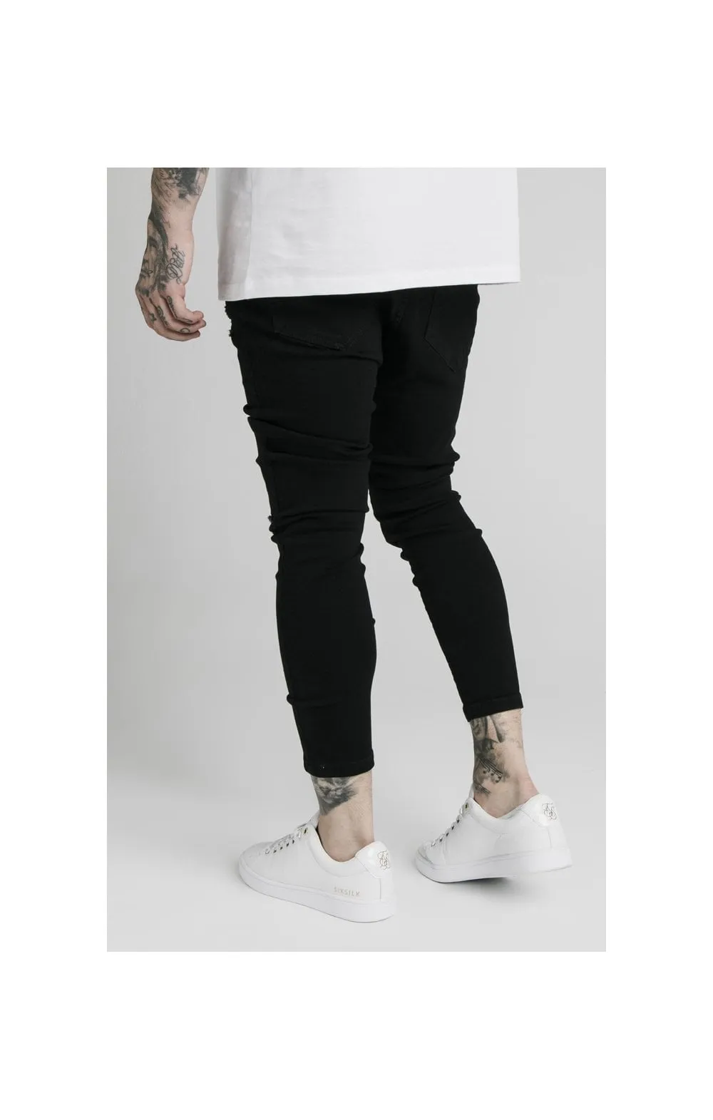 SikSilk Ultra Drop Crotch Jeans - Black sold by Siksilk product image thumbnail 5