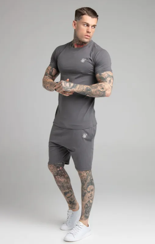 Grey T-Shirt And Short Twin Set sold by Siksilk