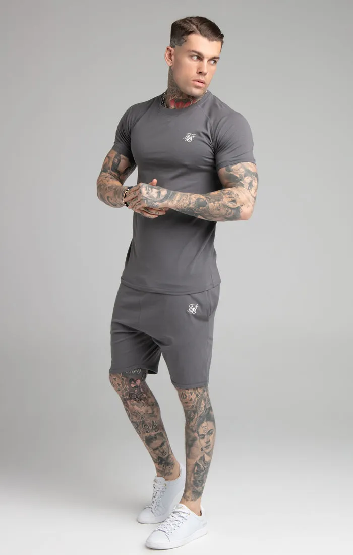 Grey T-Shirt And Short Twin Set sold by Siksilk