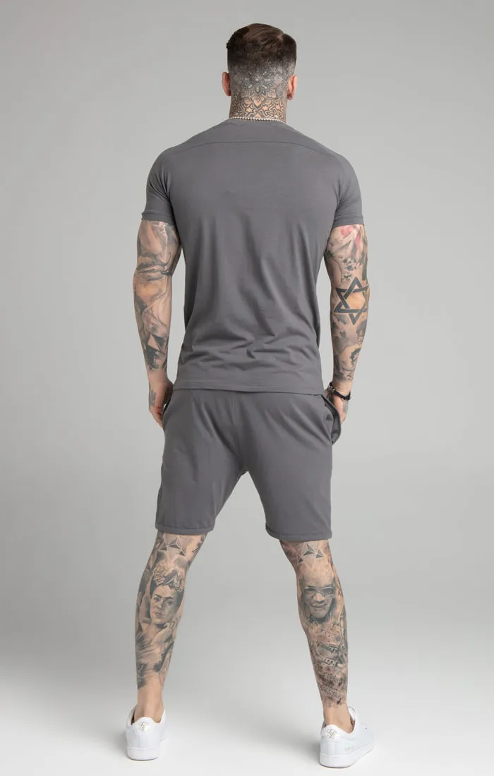 Grey T-Shirt And Short Twin Set sold by Siksilk product image thumbnail 5
