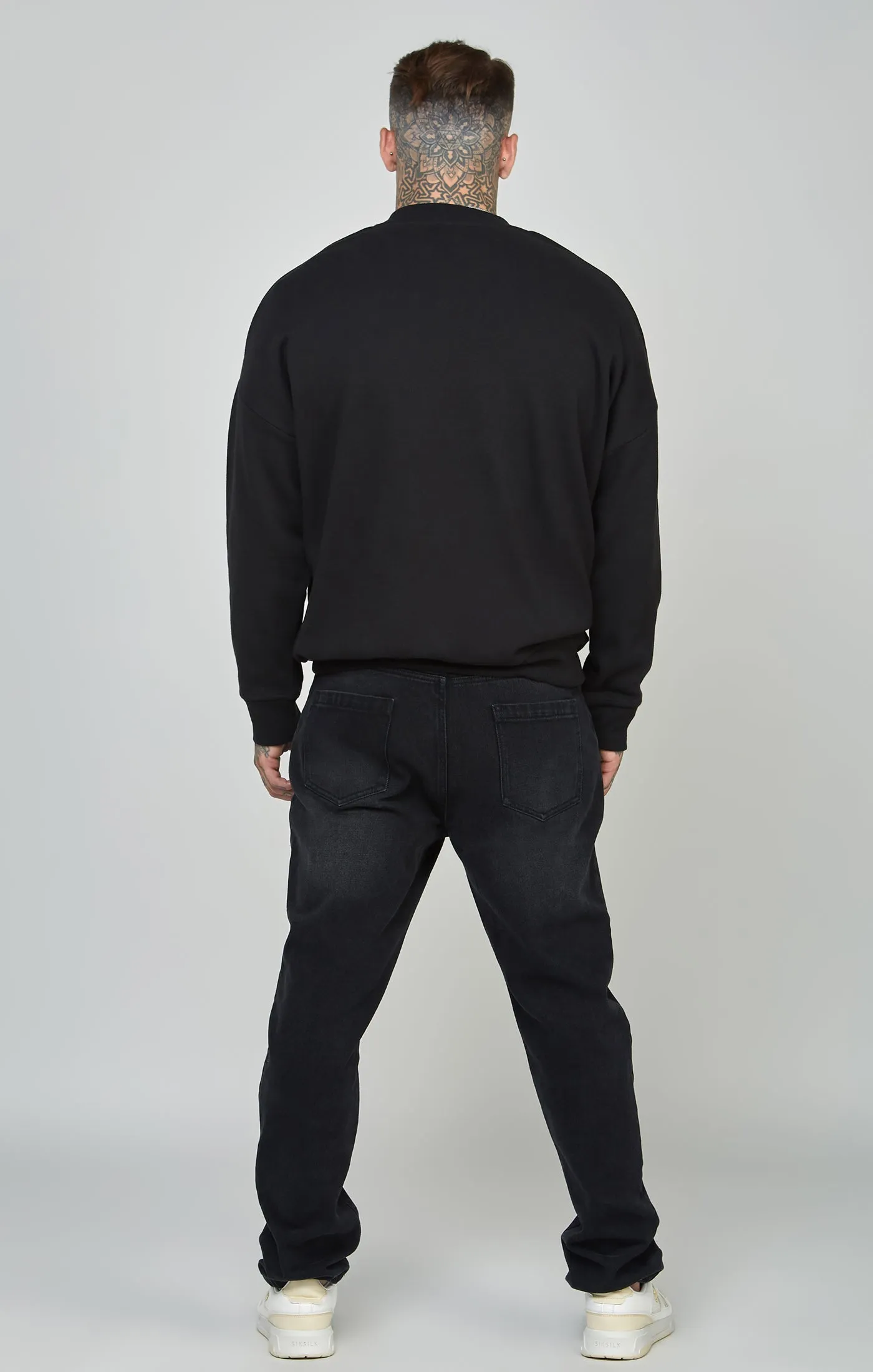 Script Logo Oversized Sweatshirt sold by Siksilk product image thumbnail 5