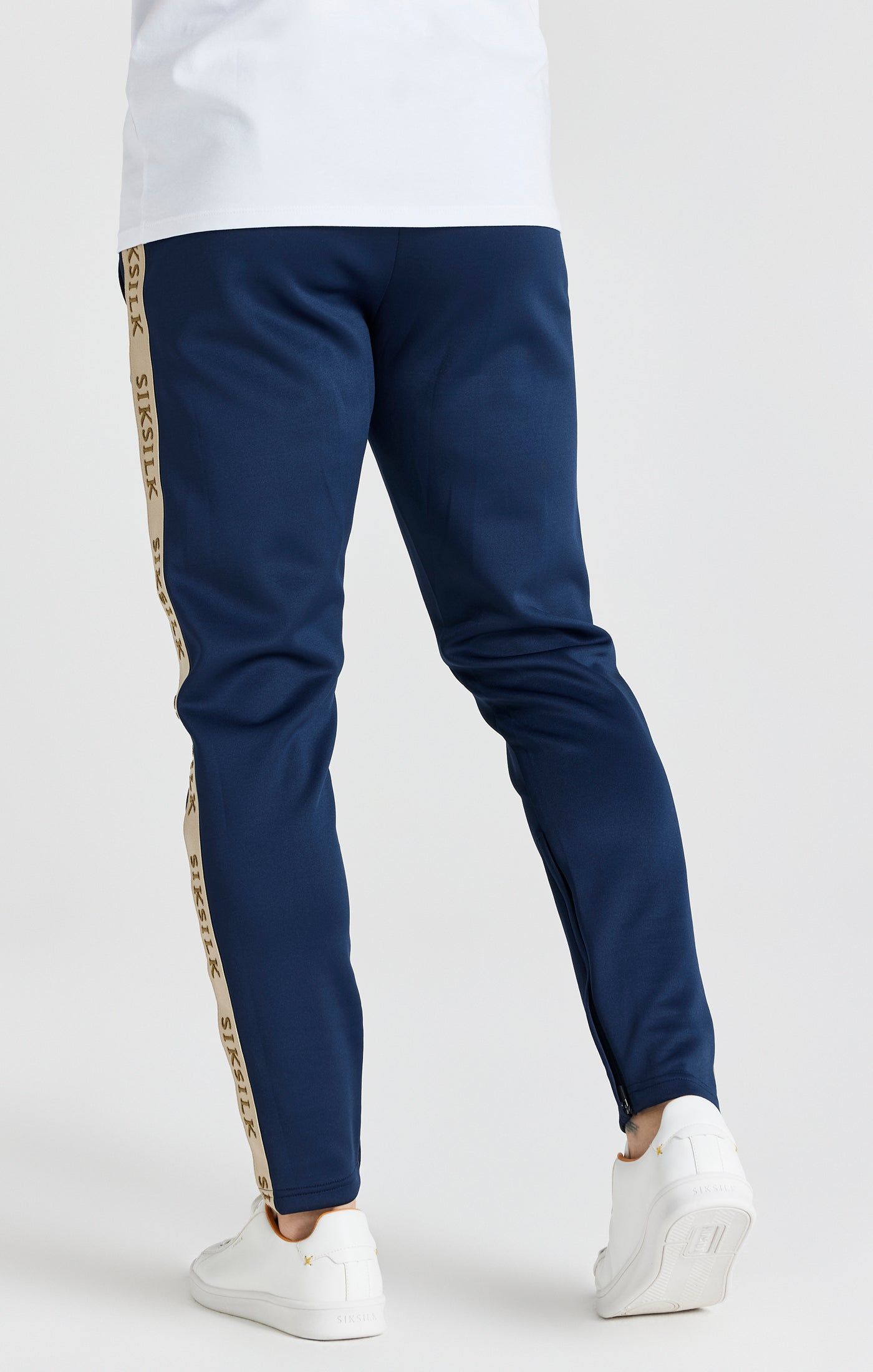 Navy Track Pant sold by Siksilk product image thumbnail 4