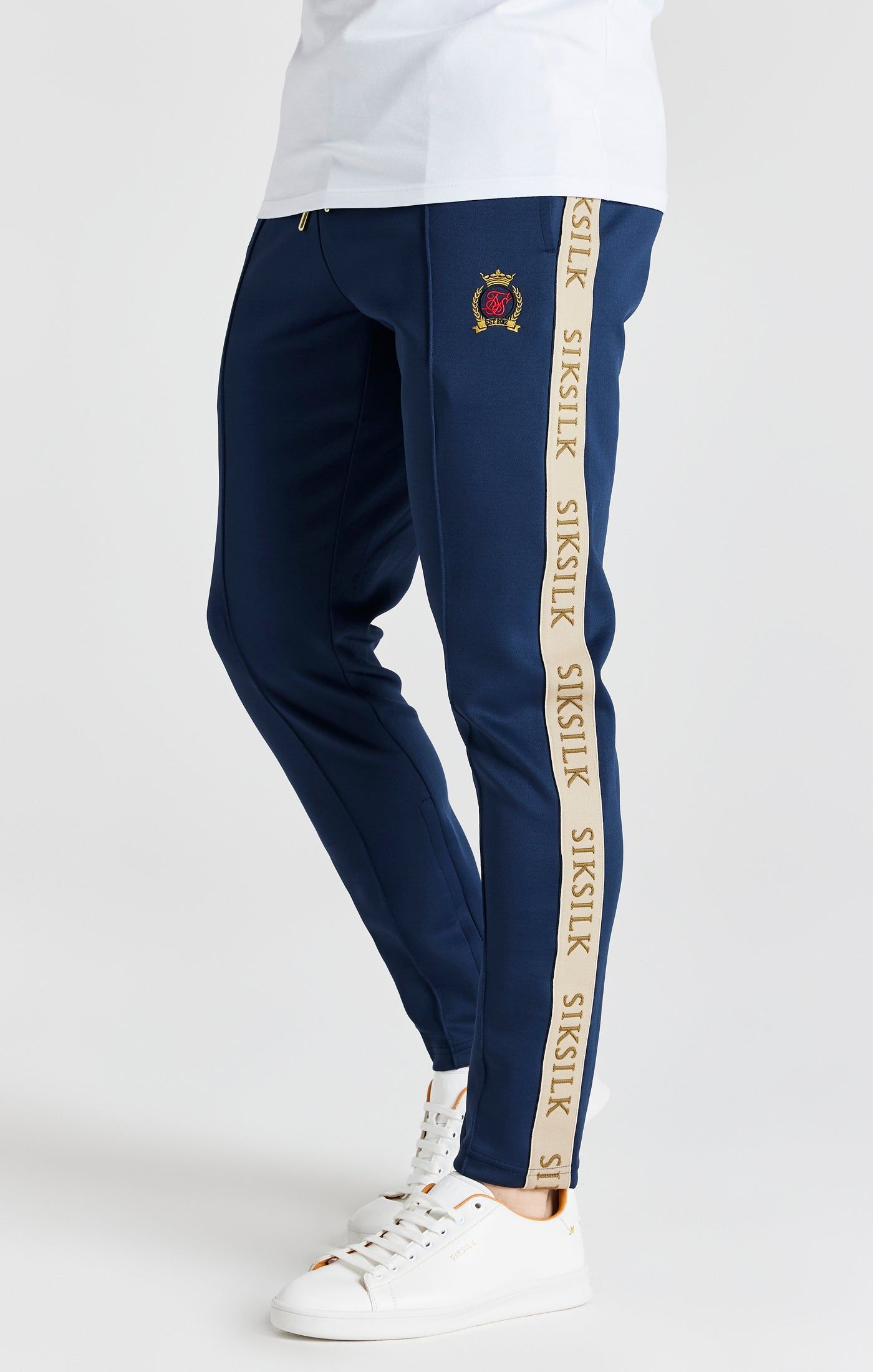 Navy Track Pant sold by Siksilk