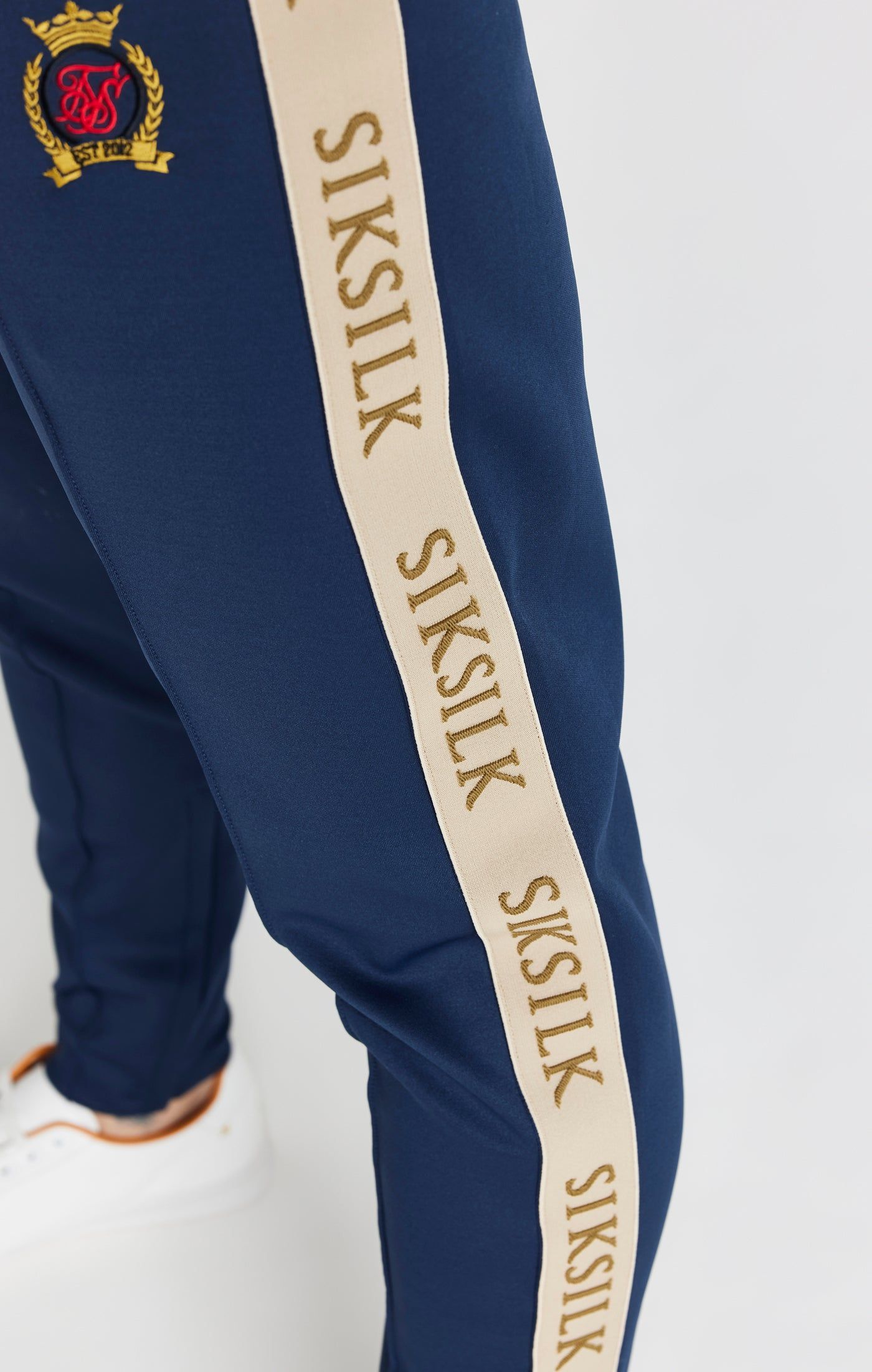 Navy Track Pant sold by Siksilk product image thumbnail 6
