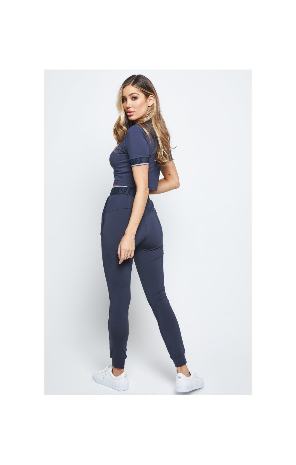 SikSilk Gravity Crop Tee - Navy sold by Siksilk product image thumbnail 4