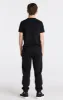 Boys Black Essentials Short Sleeve T-Shirt sold by Siksilk