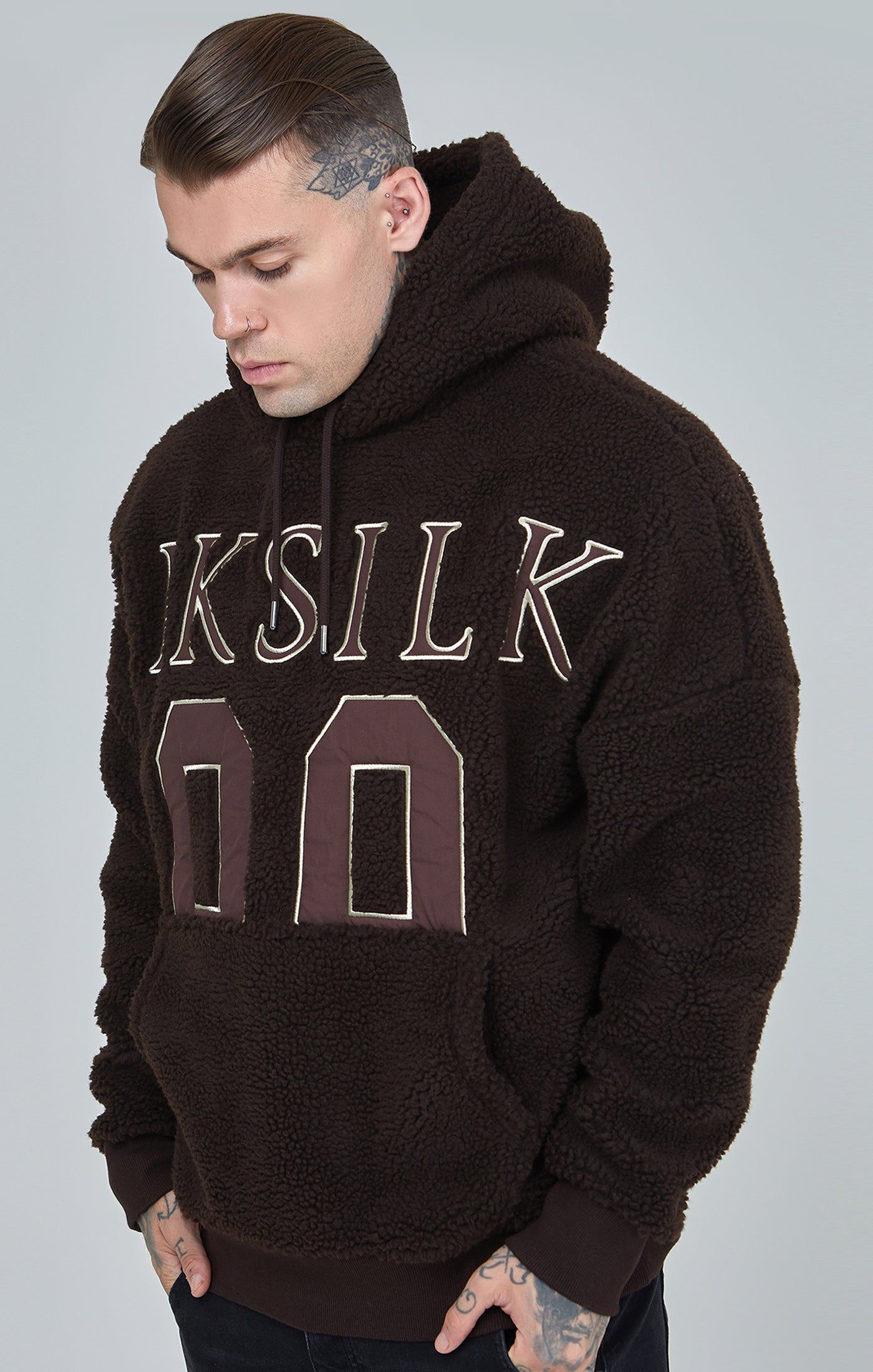 Borg Oversized Hoodie sold by Siksilk