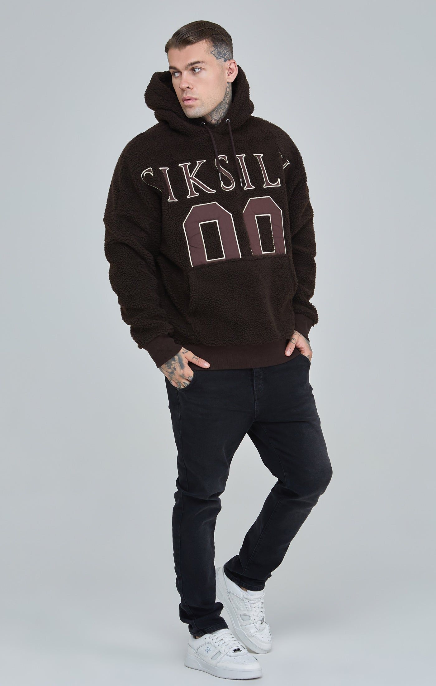 Borg Oversized Hoodie sold by Siksilk product image thumbnail 2