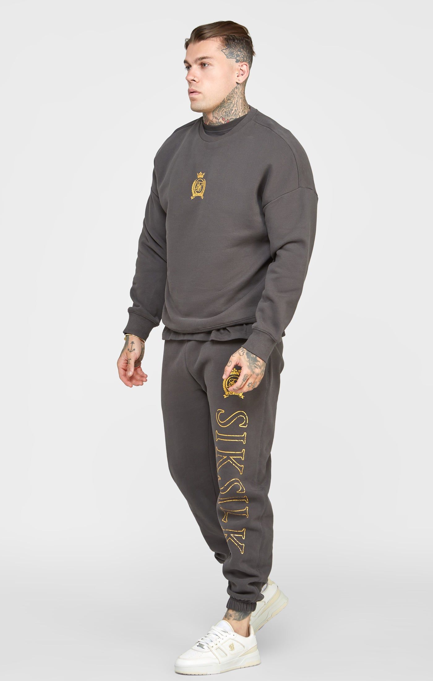 Black And Gold Crew sold by Siksilk product image thumbnail 4